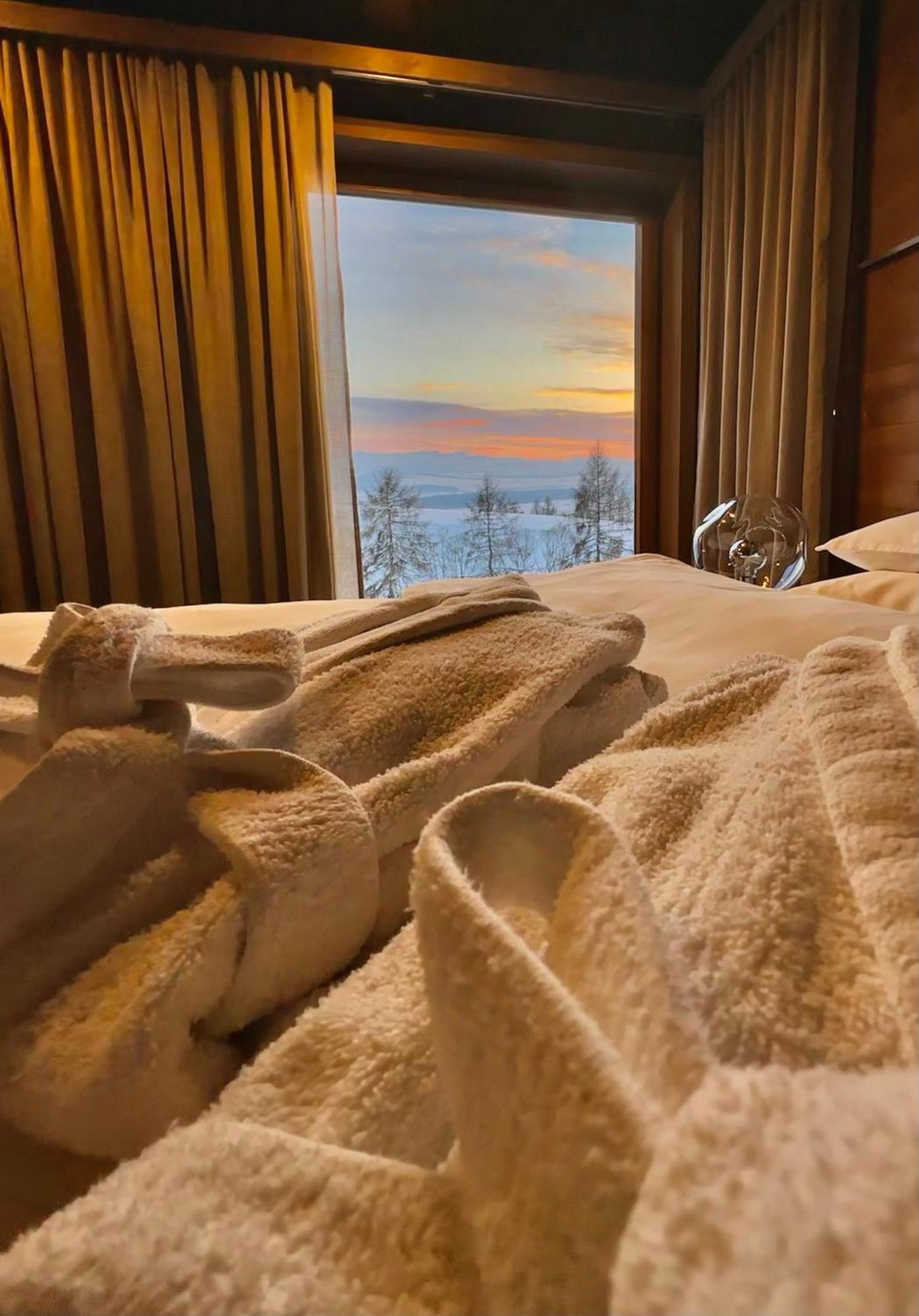 Koza U Woza Wypocznij W Gorach W Rytmie Slow Drewniany Dom Premium Z Widokiem Na Panorame Tatr Ecospa Strefa Fitness Zielona Farma Warsztaty (Adults Only) Szlembark 外观 照片