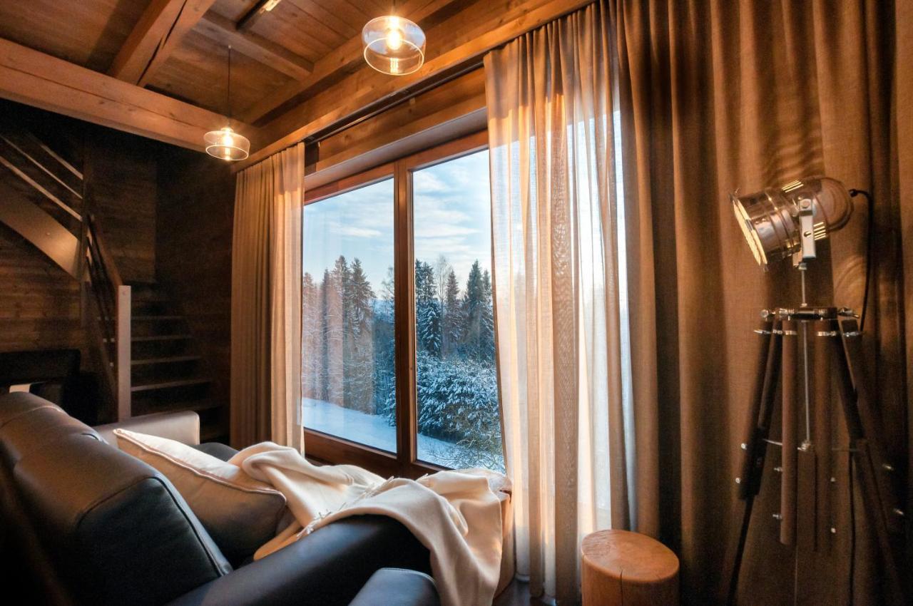 Koza U Woza Wypocznij W Gorach W Rytmie Slow Drewniany Dom Premium Z Widokiem Na Panorame Tatr Ecospa Strefa Fitness Zielona Farma Warsztaty (Adults Only) Szlembark 外观 照片